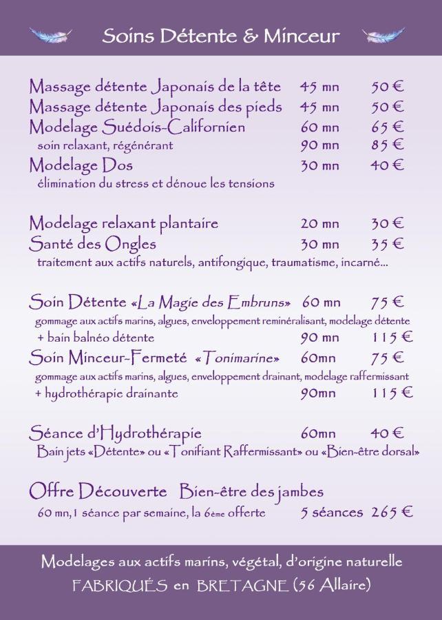 Appartamento Aux Matins Du Bonheur Surzur Esterno foto
